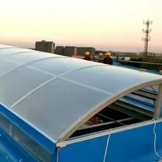 大同市电动排烟天窗薄型通风气楼 - 厂家